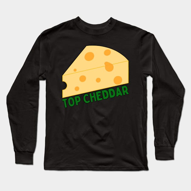 TOP CHEDDAR Long Sleeve T-Shirt by HOCKEYBUBBLE